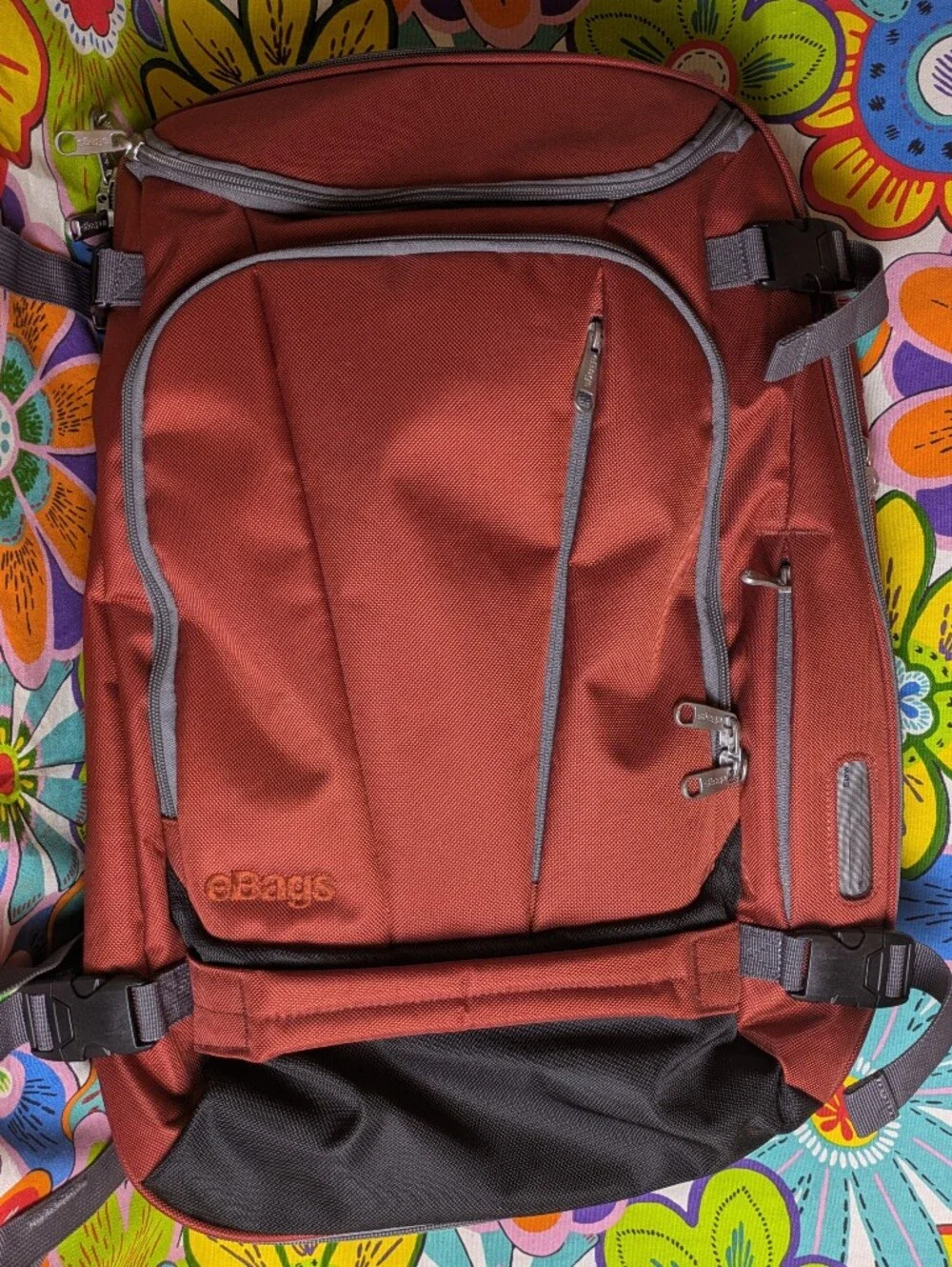 eBags TLS Mother Lode Weekender Convertible – Orange Red – NWOT